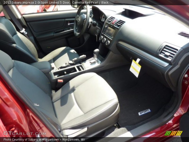 Camellia Red Pearl / Black 2012 Subaru Impreza 2.0i Sport Limited 5 Door