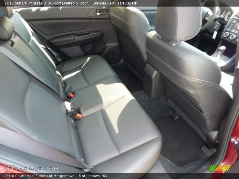 Rear Seat of 2012 Impreza 2.0i Sport Limited 5 Door