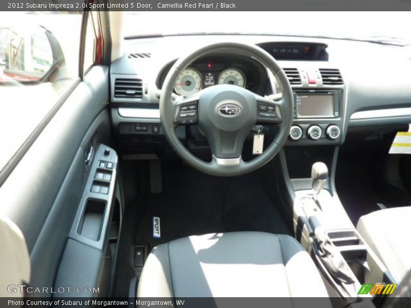 Camellia Red Pearl / Black 2012 Subaru Impreza 2.0i Sport Limited 5 Door