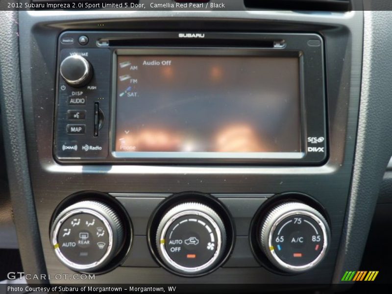 Controls of 2012 Impreza 2.0i Sport Limited 5 Door