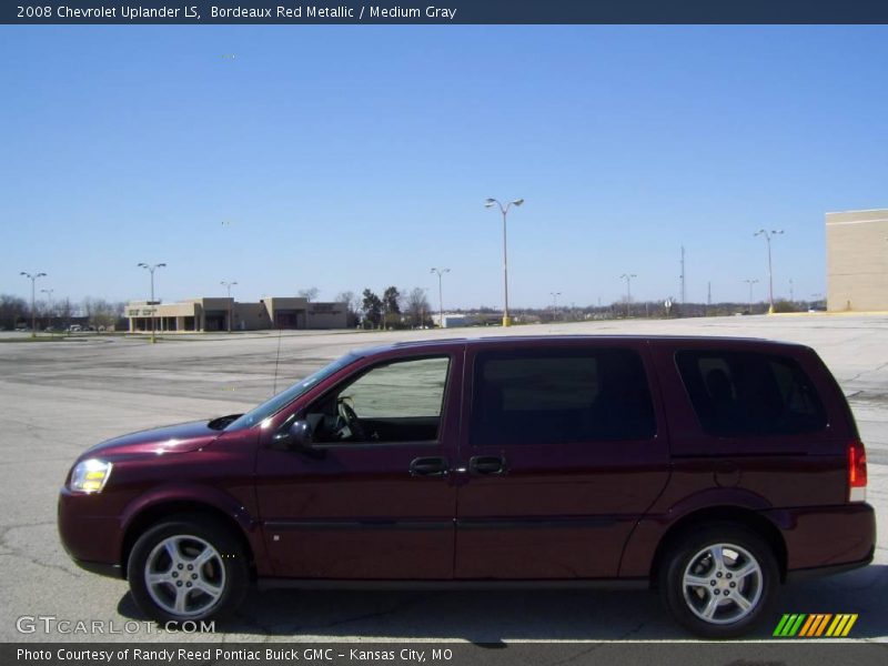 Bordeaux Red Metallic / Medium Gray 2008 Chevrolet Uplander LS