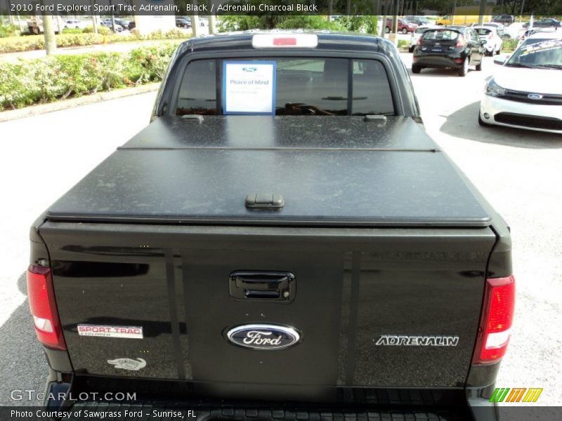 Black / Adrenalin Charcoal Black 2010 Ford Explorer Sport Trac Adrenalin