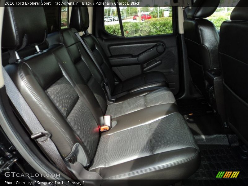 Rear Seat of 2010 Explorer Sport Trac Adrenalin