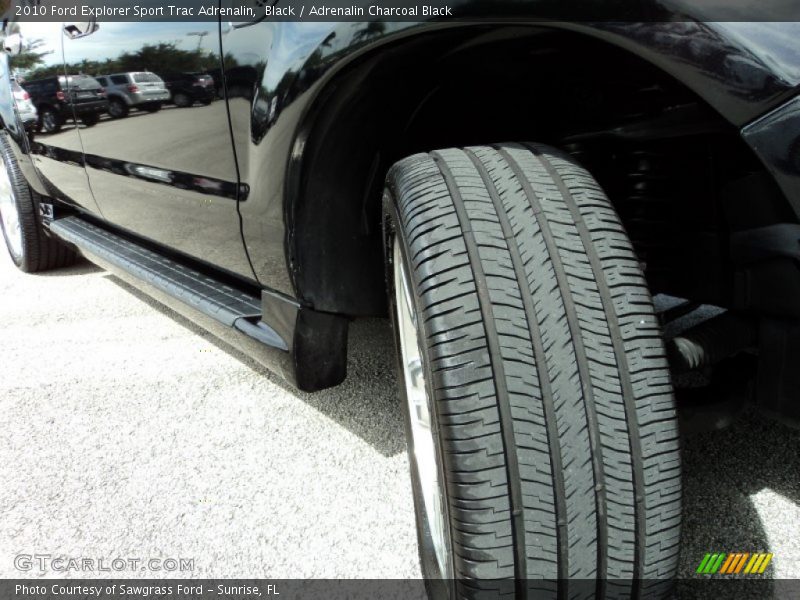 Black / Adrenalin Charcoal Black 2010 Ford Explorer Sport Trac Adrenalin