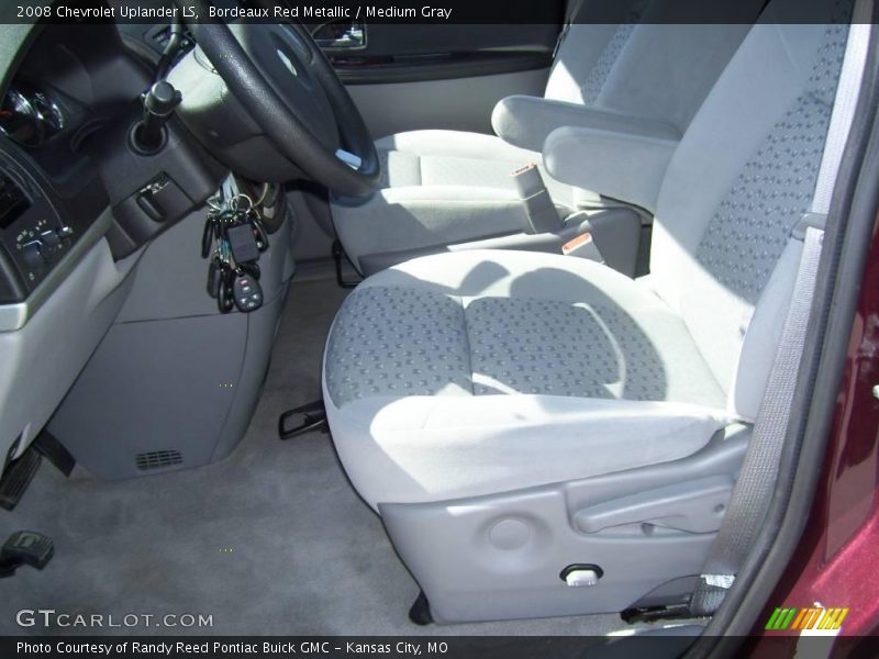 Bordeaux Red Metallic / Medium Gray 2008 Chevrolet Uplander LS