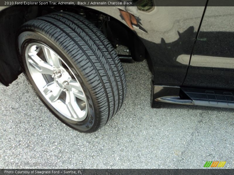 Black / Adrenalin Charcoal Black 2010 Ford Explorer Sport Trac Adrenalin