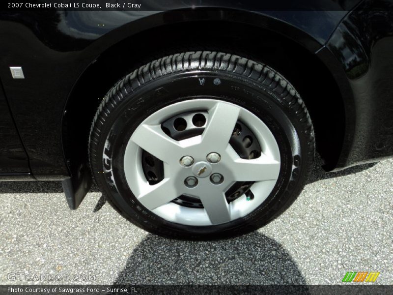 Black / Gray 2007 Chevrolet Cobalt LS Coupe