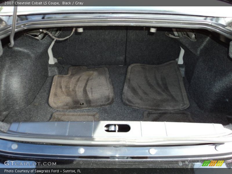Black / Gray 2007 Chevrolet Cobalt LS Coupe