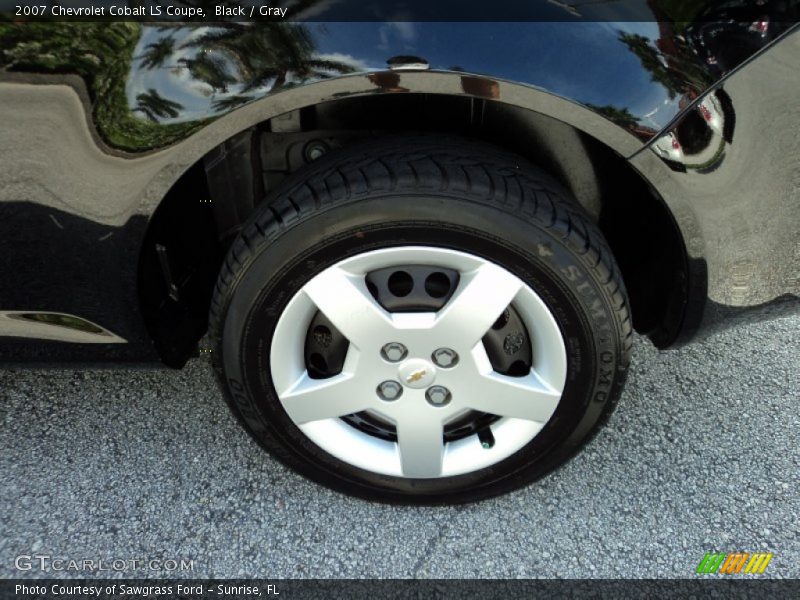 Black / Gray 2007 Chevrolet Cobalt LS Coupe