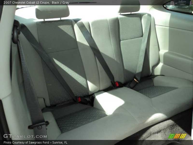 Black / Gray 2007 Chevrolet Cobalt LS Coupe