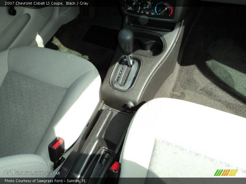 Black / Gray 2007 Chevrolet Cobalt LS Coupe