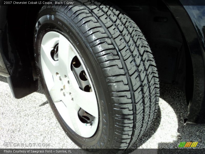 Black / Gray 2007 Chevrolet Cobalt LS Coupe