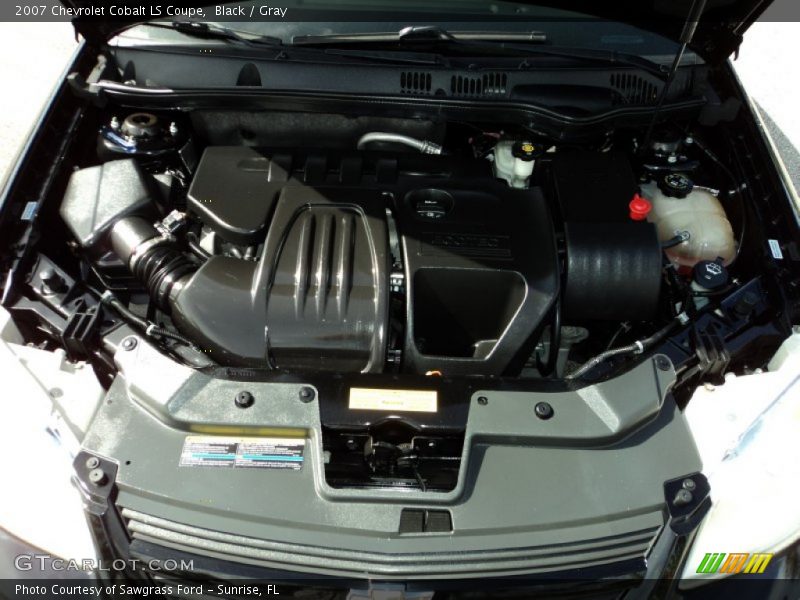 Black / Gray 2007 Chevrolet Cobalt LS Coupe