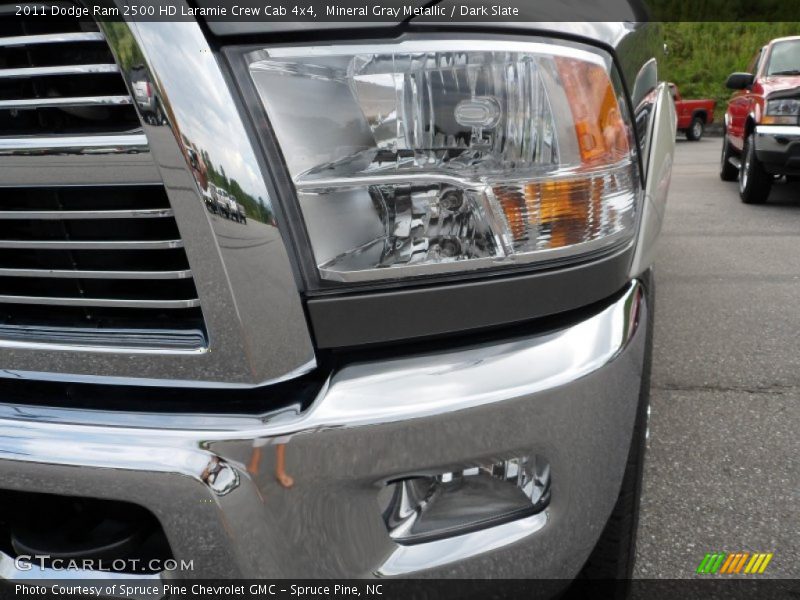 Mineral Gray Metallic / Dark Slate 2011 Dodge Ram 2500 HD Laramie Crew Cab 4x4