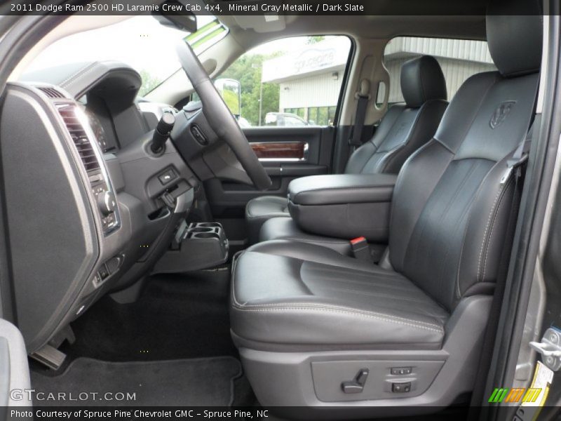 Front Seat of 2011 Ram 2500 HD Laramie Crew Cab 4x4