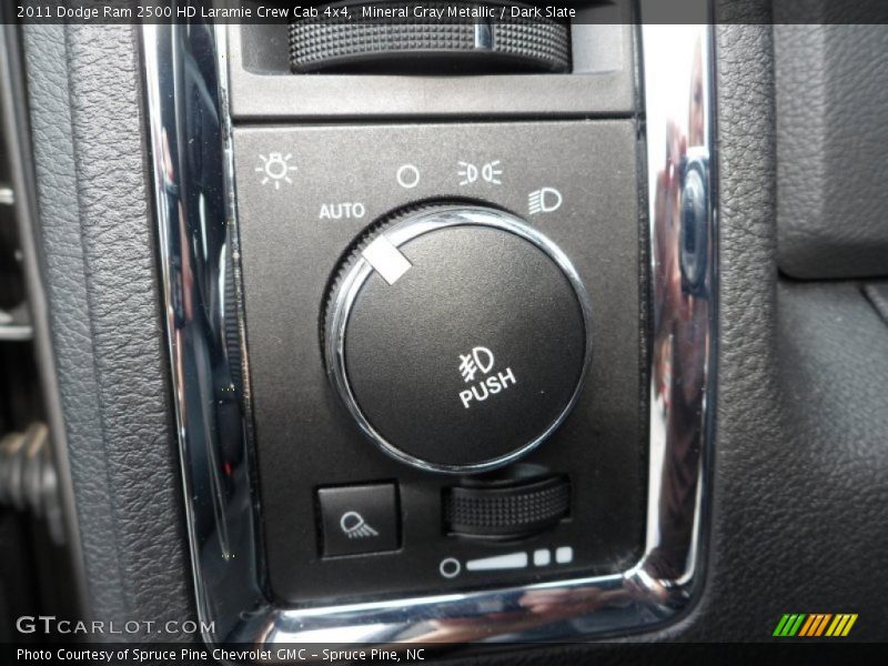 Controls of 2011 Ram 2500 HD Laramie Crew Cab 4x4