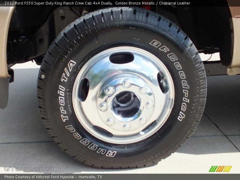  2012 F350 Super Duty King Ranch Crew Cab 4x4 Dually Wheel