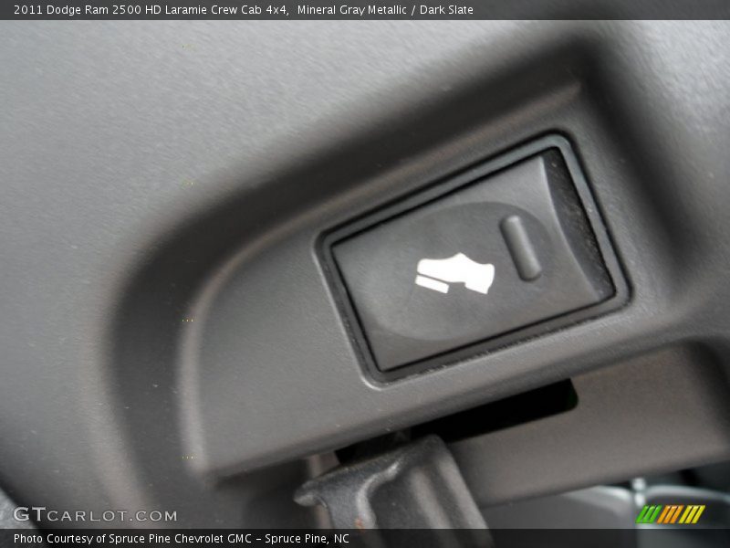 Mineral Gray Metallic / Dark Slate 2011 Dodge Ram 2500 HD Laramie Crew Cab 4x4