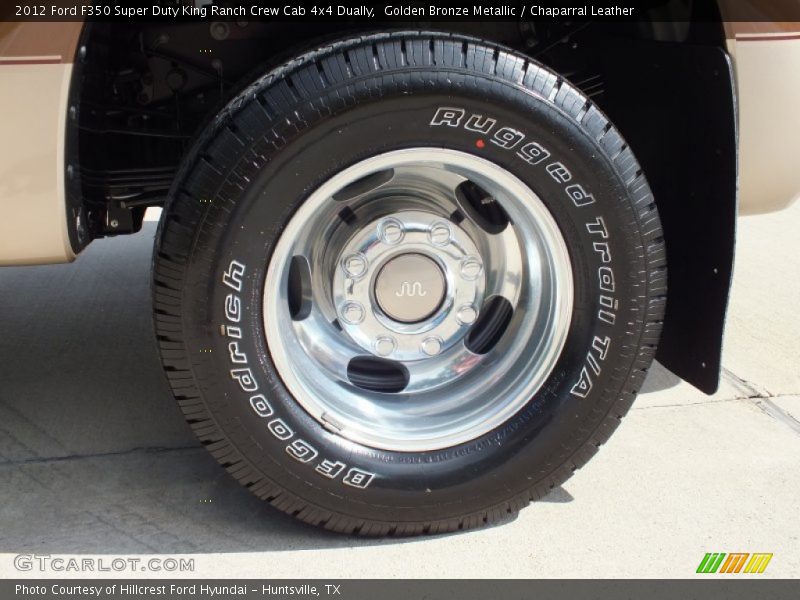  2012 F350 Super Duty King Ranch Crew Cab 4x4 Dually Wheel