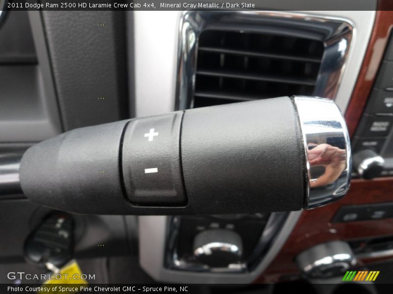 Mineral Gray Metallic / Dark Slate 2011 Dodge Ram 2500 HD Laramie Crew Cab 4x4