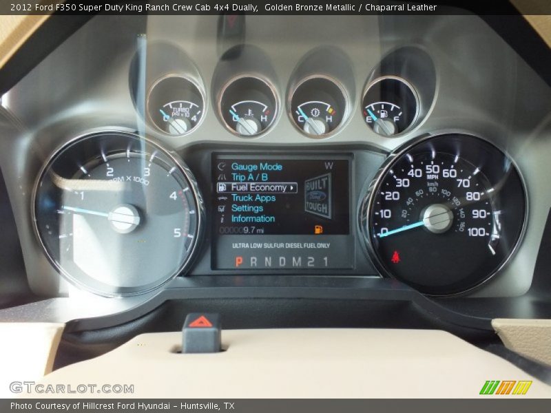  2012 F350 Super Duty King Ranch Crew Cab 4x4 Dually King Ranch Crew Cab 4x4 Dually Gauges