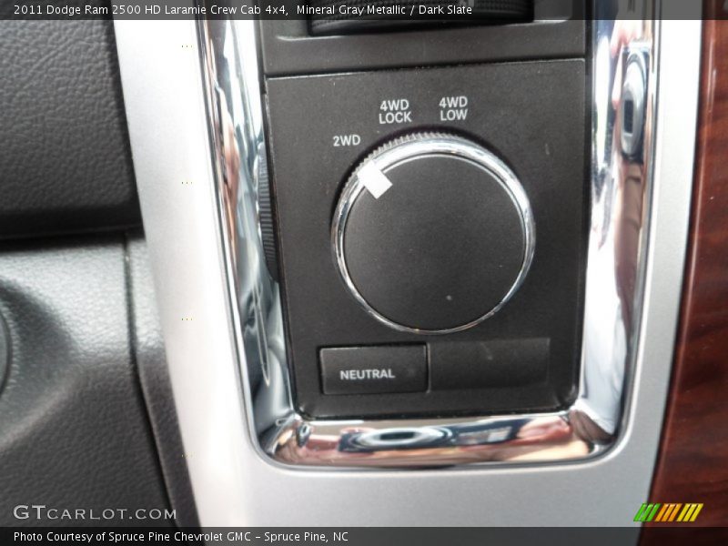 Mineral Gray Metallic / Dark Slate 2011 Dodge Ram 2500 HD Laramie Crew Cab 4x4