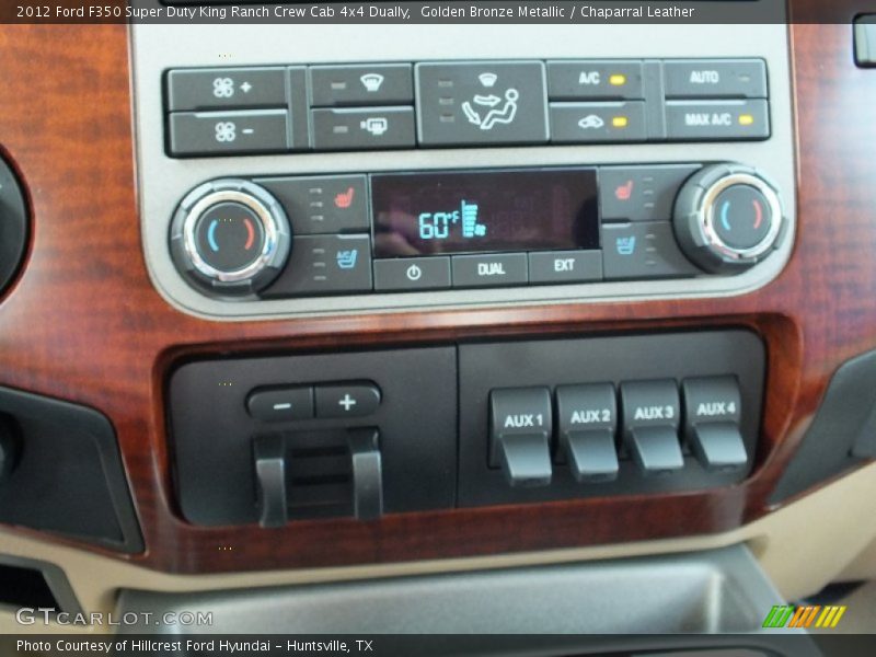 Controls of 2012 F350 Super Duty King Ranch Crew Cab 4x4 Dually