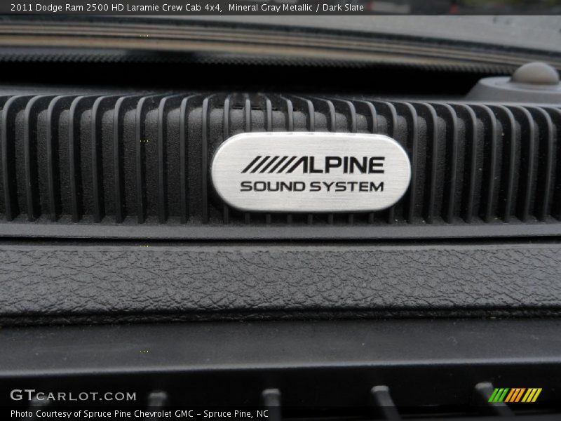 Audio System of 2011 Ram 2500 HD Laramie Crew Cab 4x4