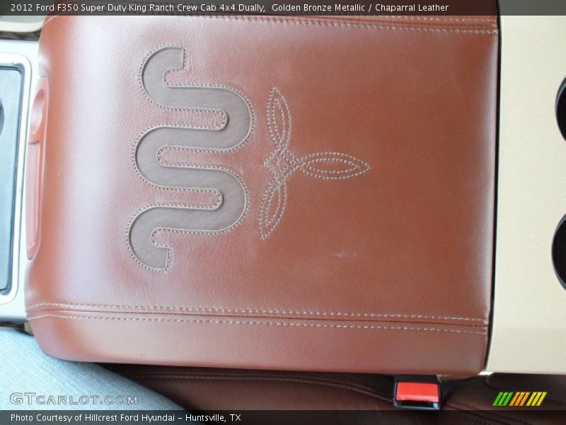 Golden Bronze Metallic / Chaparral Leather 2012 Ford F350 Super Duty King Ranch Crew Cab 4x4 Dually