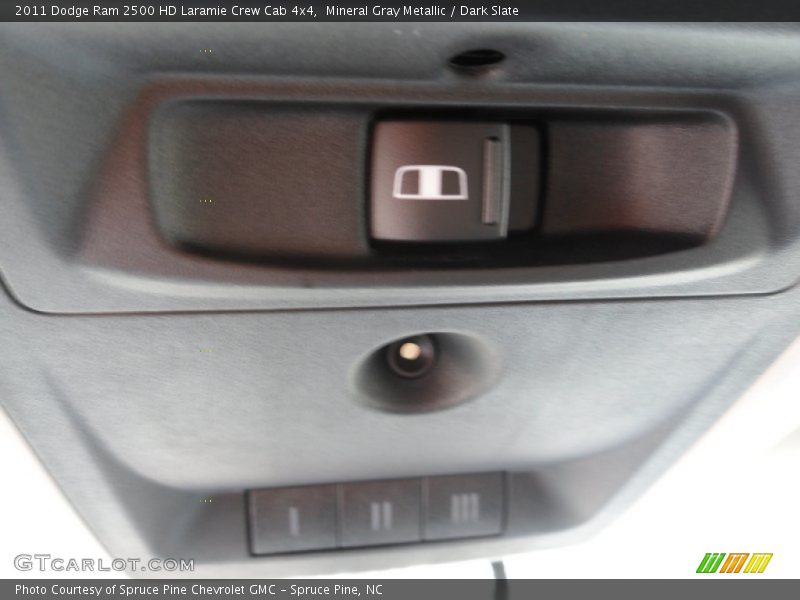 Mineral Gray Metallic / Dark Slate 2011 Dodge Ram 2500 HD Laramie Crew Cab 4x4