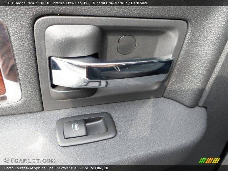 Mineral Gray Metallic / Dark Slate 2011 Dodge Ram 2500 HD Laramie Crew Cab 4x4
