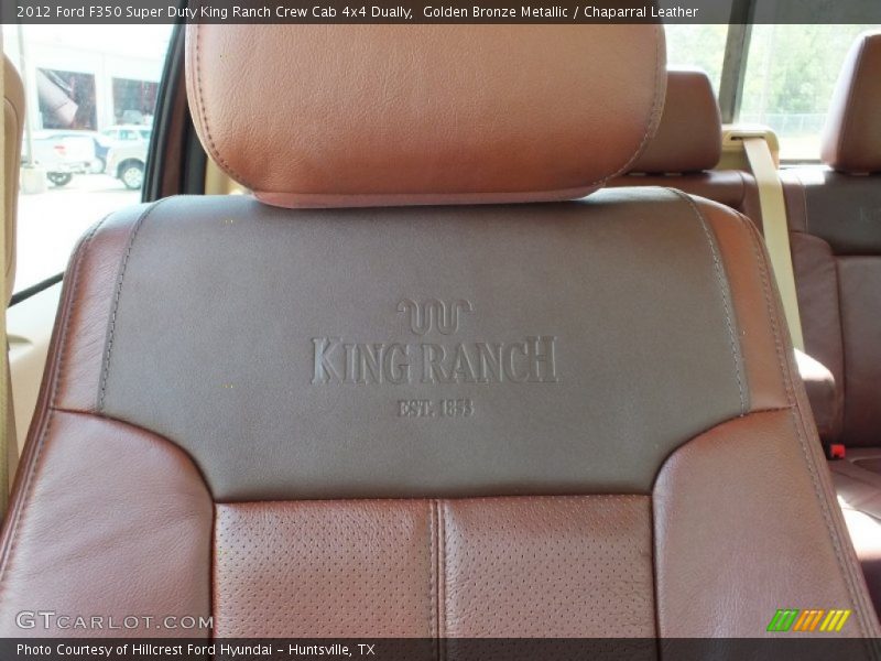 Embossed King Ranch - 2012 Ford F350 Super Duty King Ranch Crew Cab 4x4 Dually