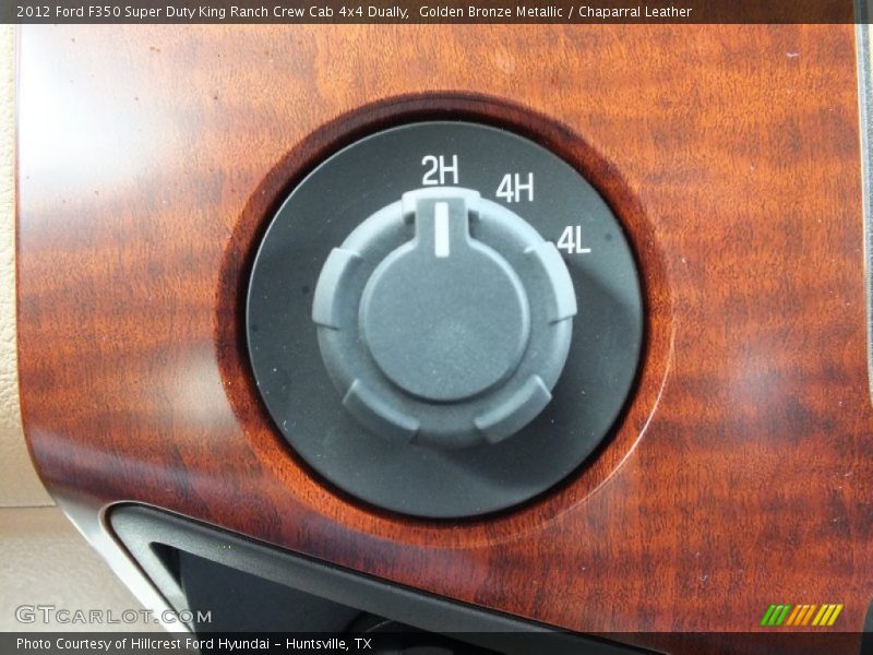 Controls of 2012 F350 Super Duty King Ranch Crew Cab 4x4 Dually