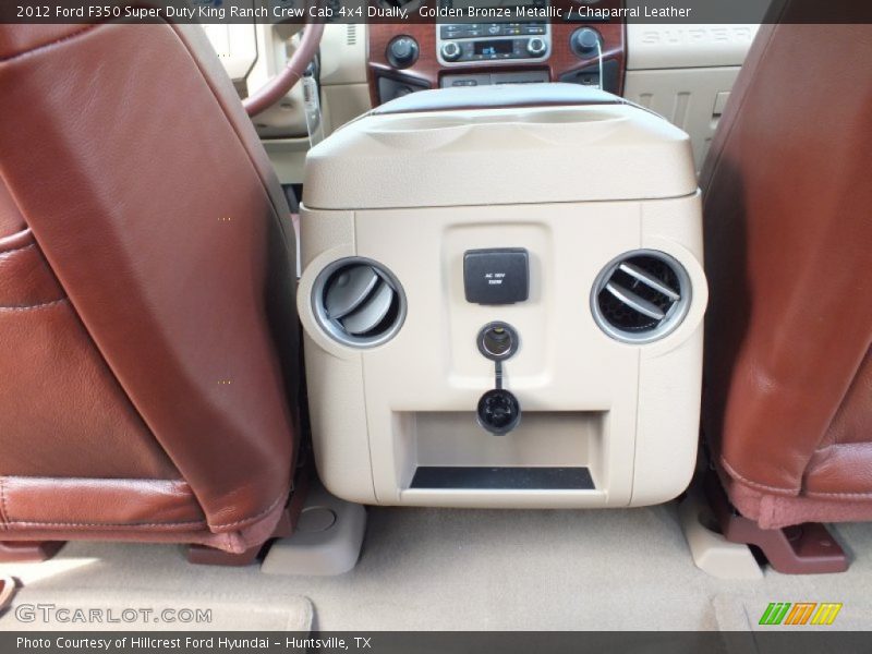 Golden Bronze Metallic / Chaparral Leather 2012 Ford F350 Super Duty King Ranch Crew Cab 4x4 Dually