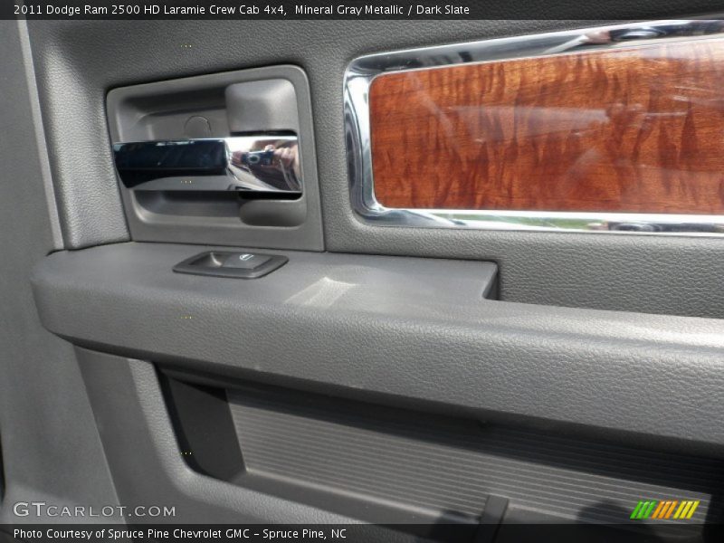 Mineral Gray Metallic / Dark Slate 2011 Dodge Ram 2500 HD Laramie Crew Cab 4x4