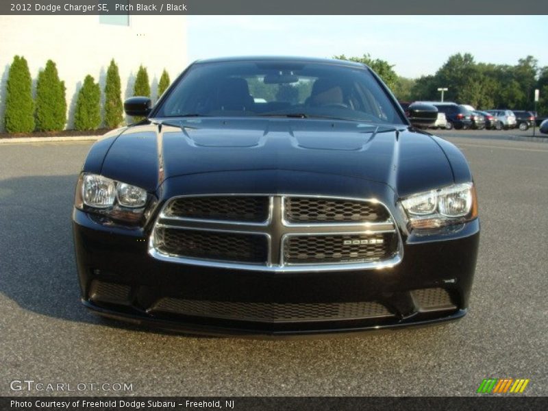 Pitch Black / Black 2012 Dodge Charger SE