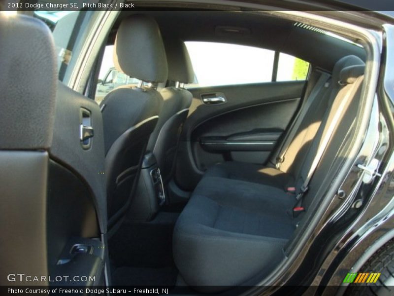 Pitch Black / Black 2012 Dodge Charger SE