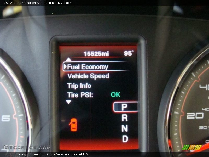 Pitch Black / Black 2012 Dodge Charger SE