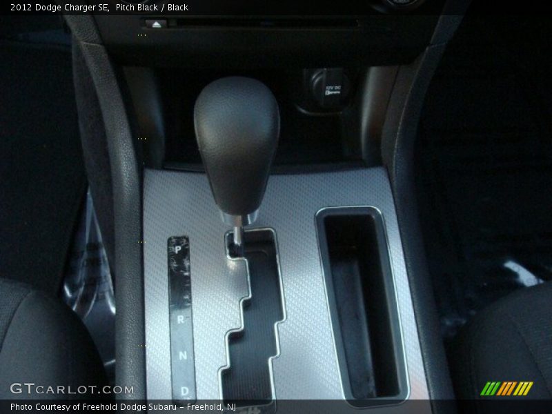 Pitch Black / Black 2012 Dodge Charger SE