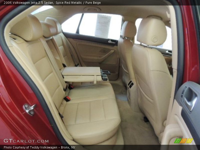 Spice Red Metallic / Pure Beige 2006 Volkswagen Jetta 2.5 Sedan