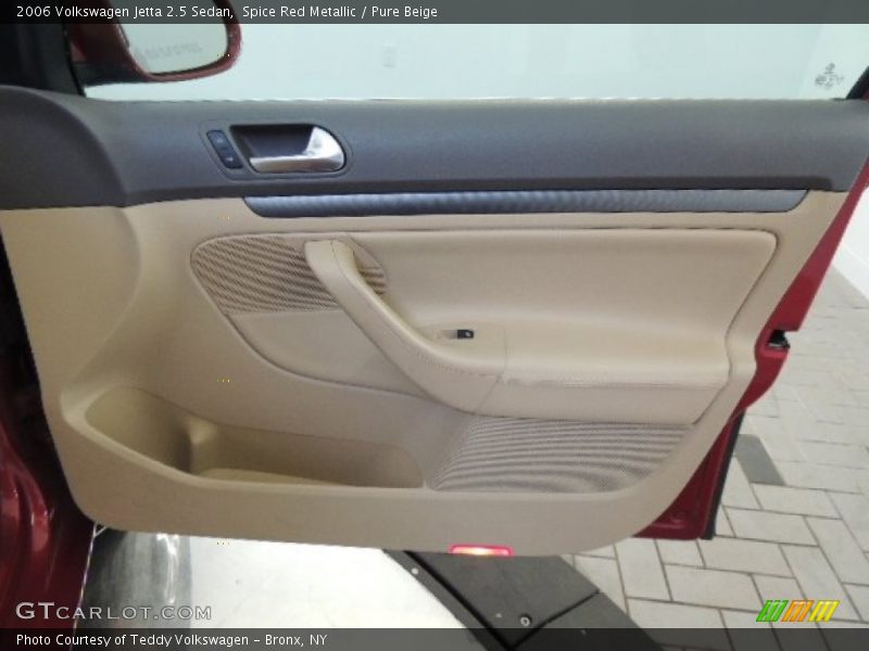 Spice Red Metallic / Pure Beige 2006 Volkswagen Jetta 2.5 Sedan