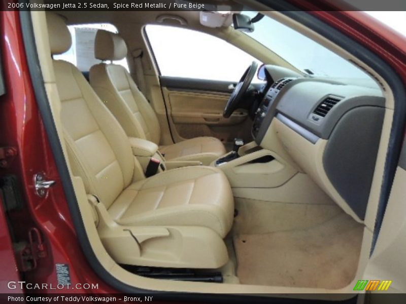 Spice Red Metallic / Pure Beige 2006 Volkswagen Jetta 2.5 Sedan