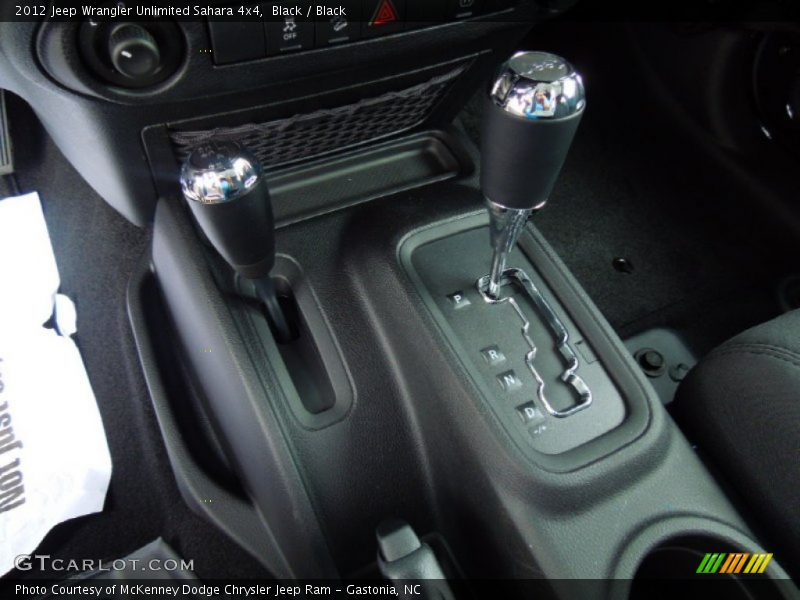 Black / Black 2012 Jeep Wrangler Unlimited Sahara 4x4