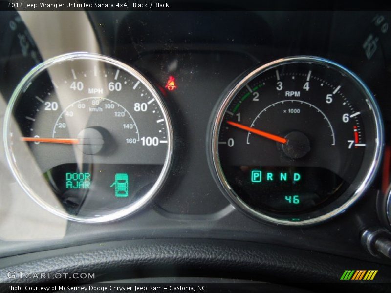 Black / Black 2012 Jeep Wrangler Unlimited Sahara 4x4