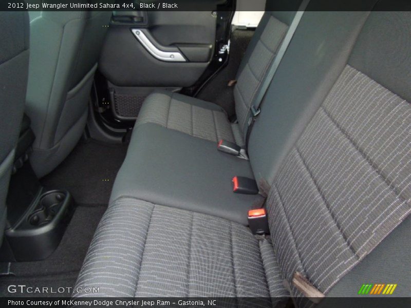 Black / Black 2012 Jeep Wrangler Unlimited Sahara 4x4