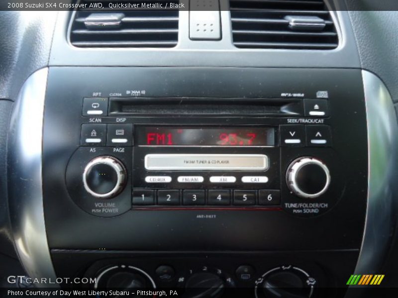 Audio System of 2008 SX4 Crossover AWD