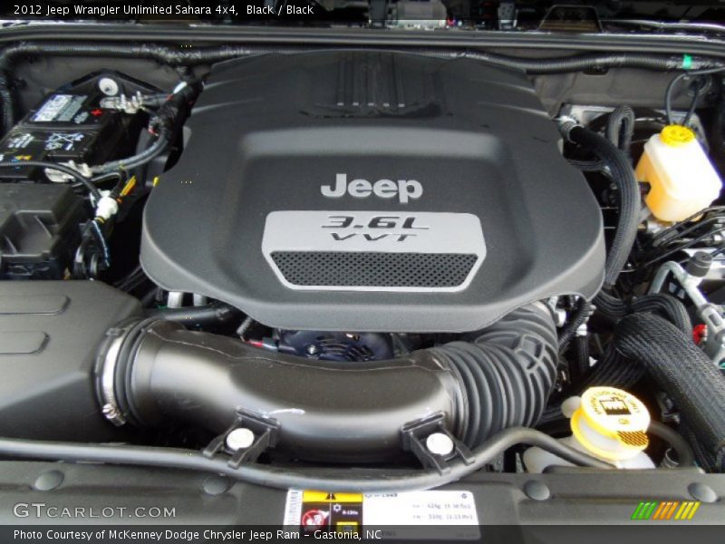 Black / Black 2012 Jeep Wrangler Unlimited Sahara 4x4