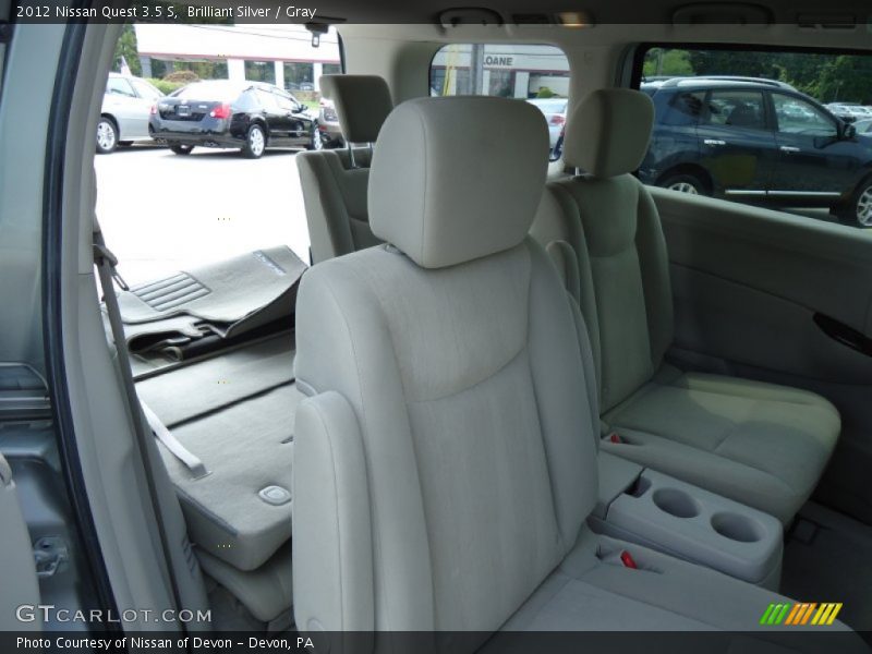 Brilliant Silver / Gray 2012 Nissan Quest 3.5 S