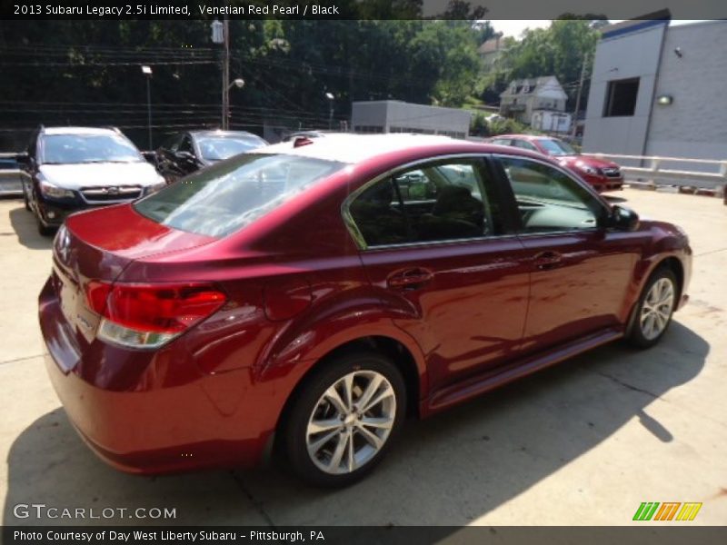 Venetian Red Pearl / Black 2013 Subaru Legacy 2.5i Limited