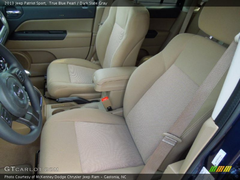 True Blue Pearl / Dark Slate Gray 2013 Jeep Patriot Sport